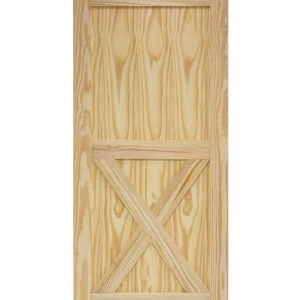 Half X-Brace Barn Door