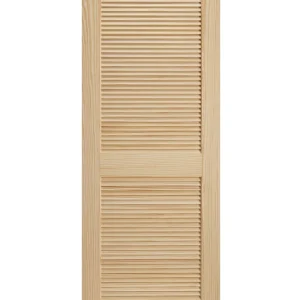 Stain Grade 2 Louver Panel Interior Door
