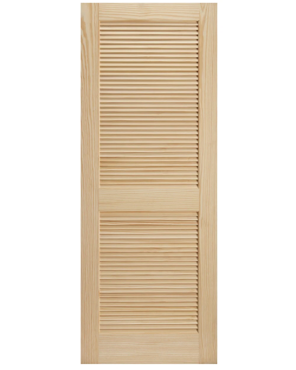 Stain Grade 2 Louver Panel Interior Door