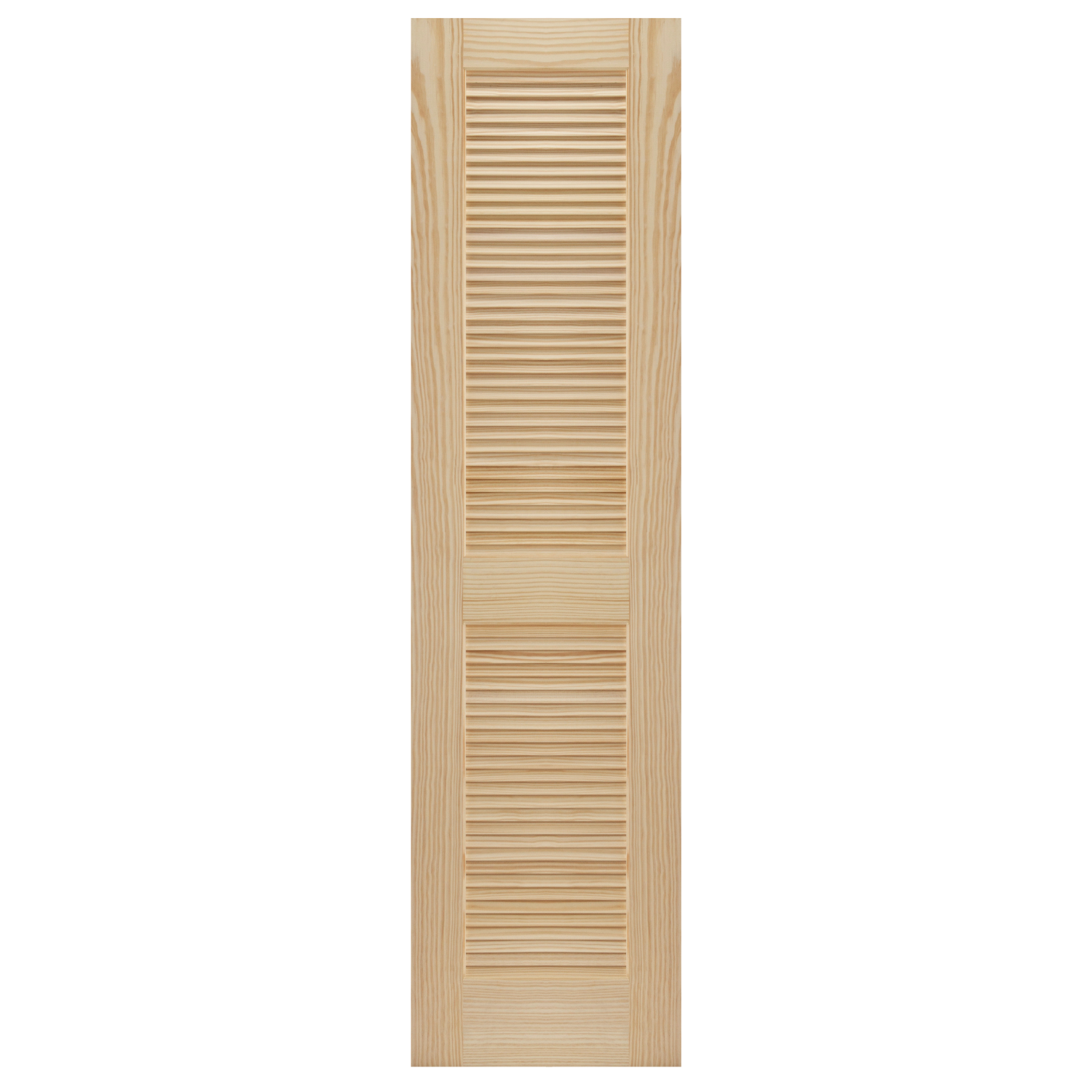 Stain Grade 2 Louver Panel Interior Door - Image 8