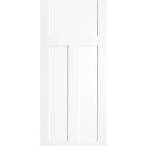 3 Panel Shaker Style Interior Pine Wood Door (Primed)