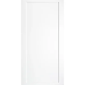 Single Panel Wood Interior Barn Door (Primed)