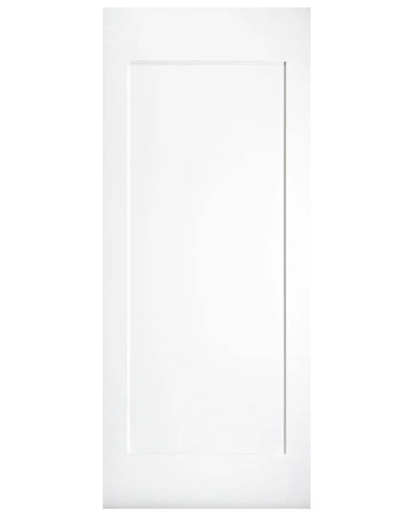 Single Panel Wood Interior Barn Door (Primed)
