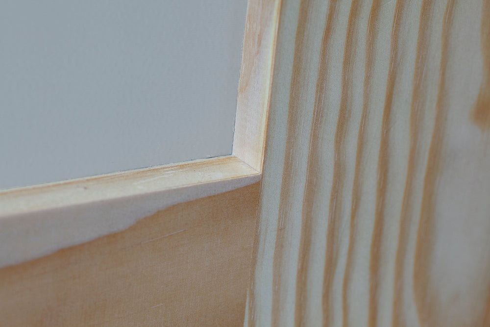 5 Frosted Glass Panel Shaker Style Wood Interior Door - Image 2