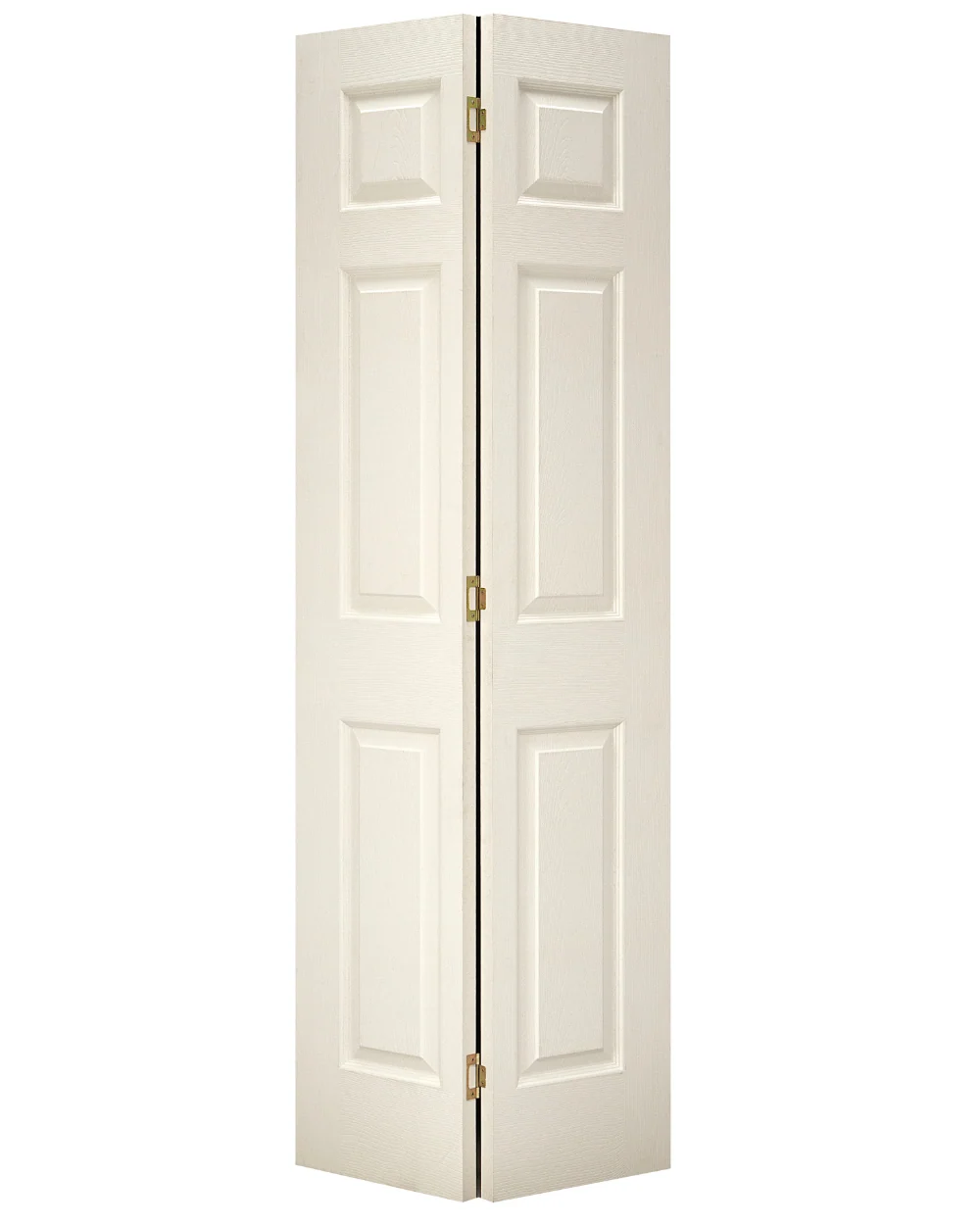 Textured Colonist 6-Panel Molded Bifold Door (Primed)