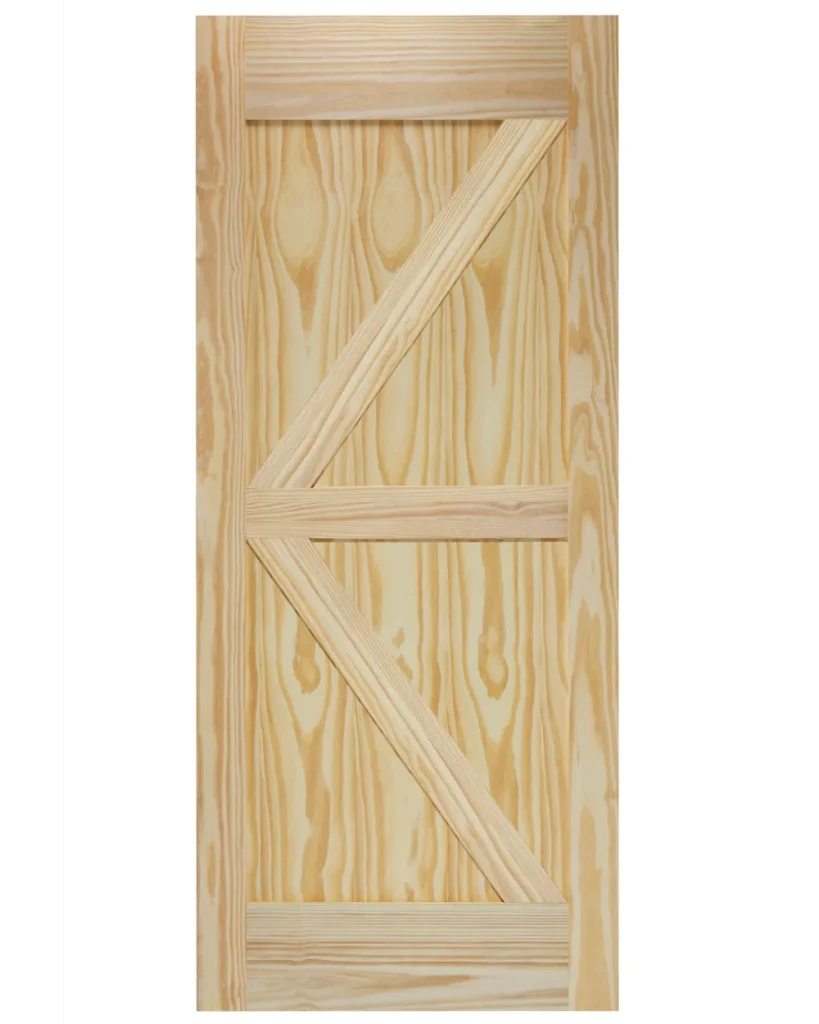 British Brace Barn Door
