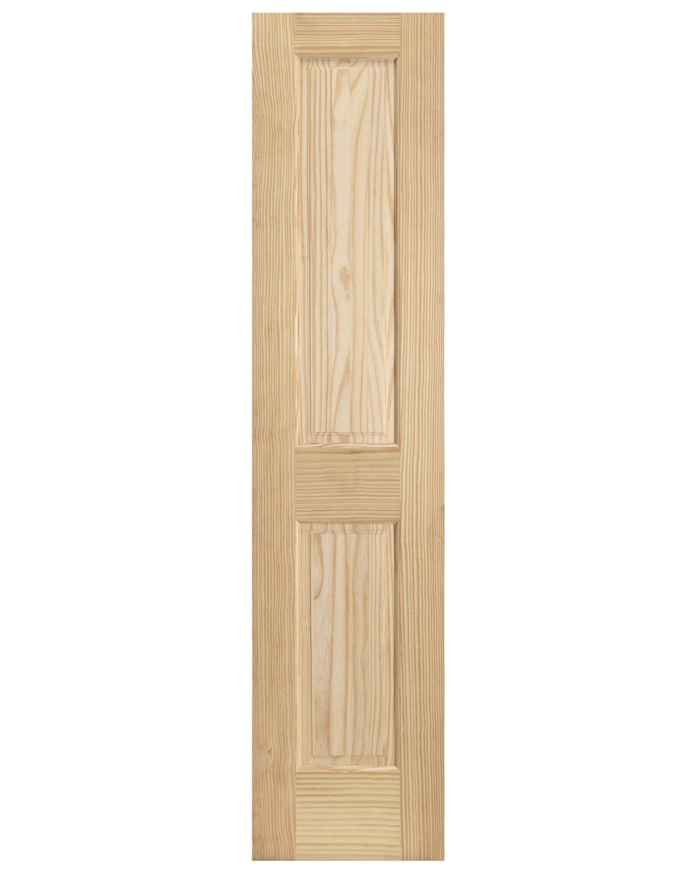 4 Panel Raised Double Hip Solid Core Pine Wood Interior Door - Image 4