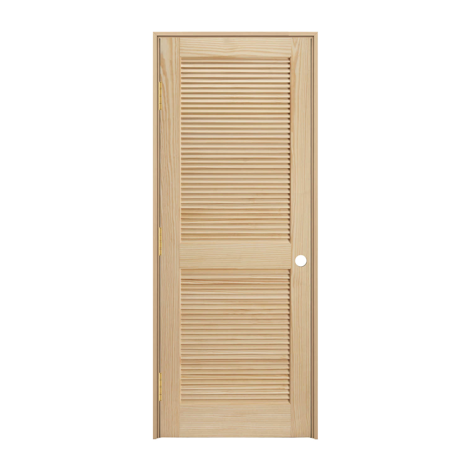 Prehung Stain Grade 2 Louver Panel Interior Door