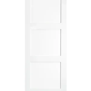 3 Panel Square Shaker Style Interior Door (Primed)
