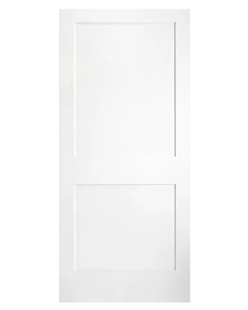 Primed 2 Panel 20 Minute Fire Rated Exterior Door