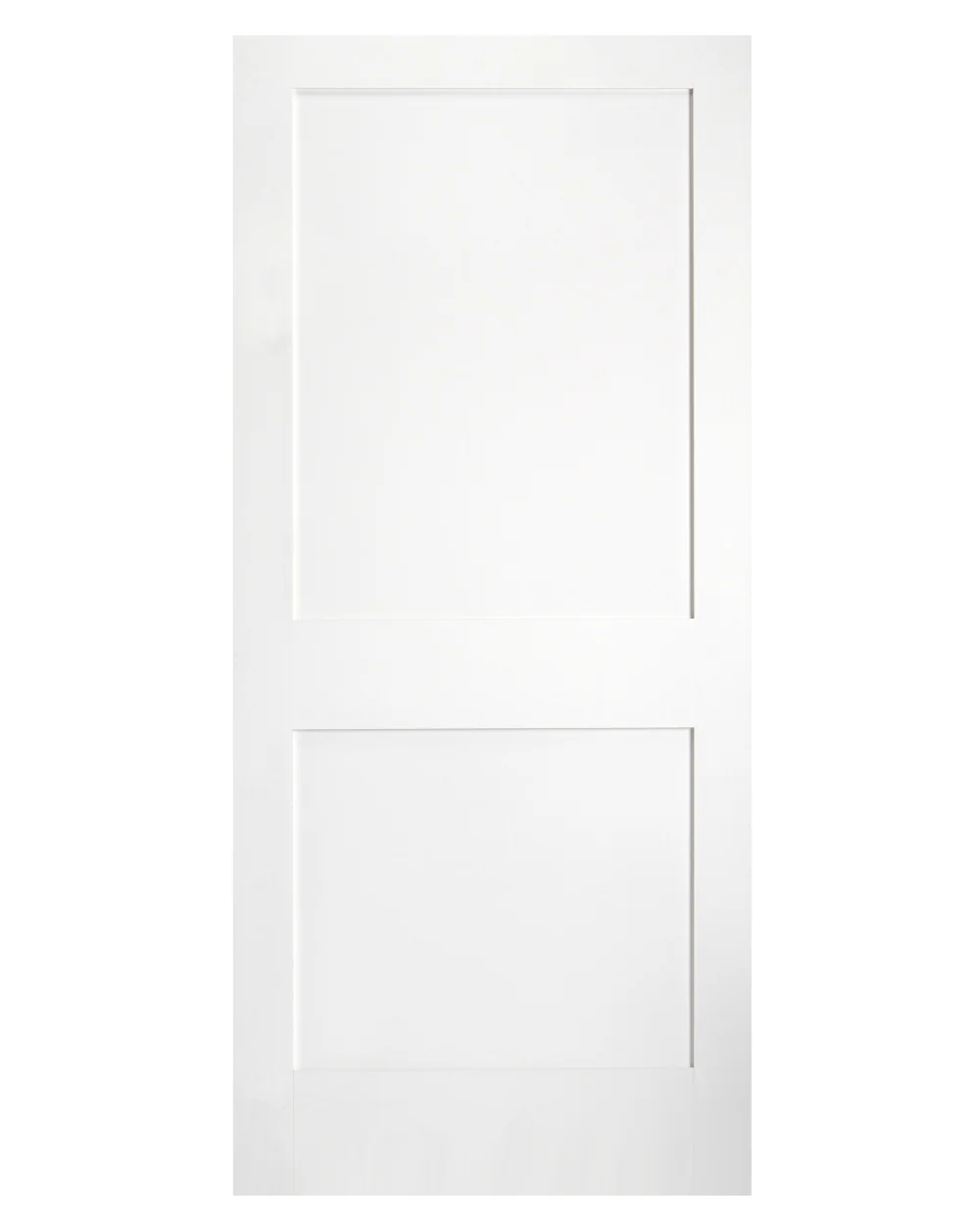 Primed 2 Panel 20 Minute Fire Rated Exterior Door