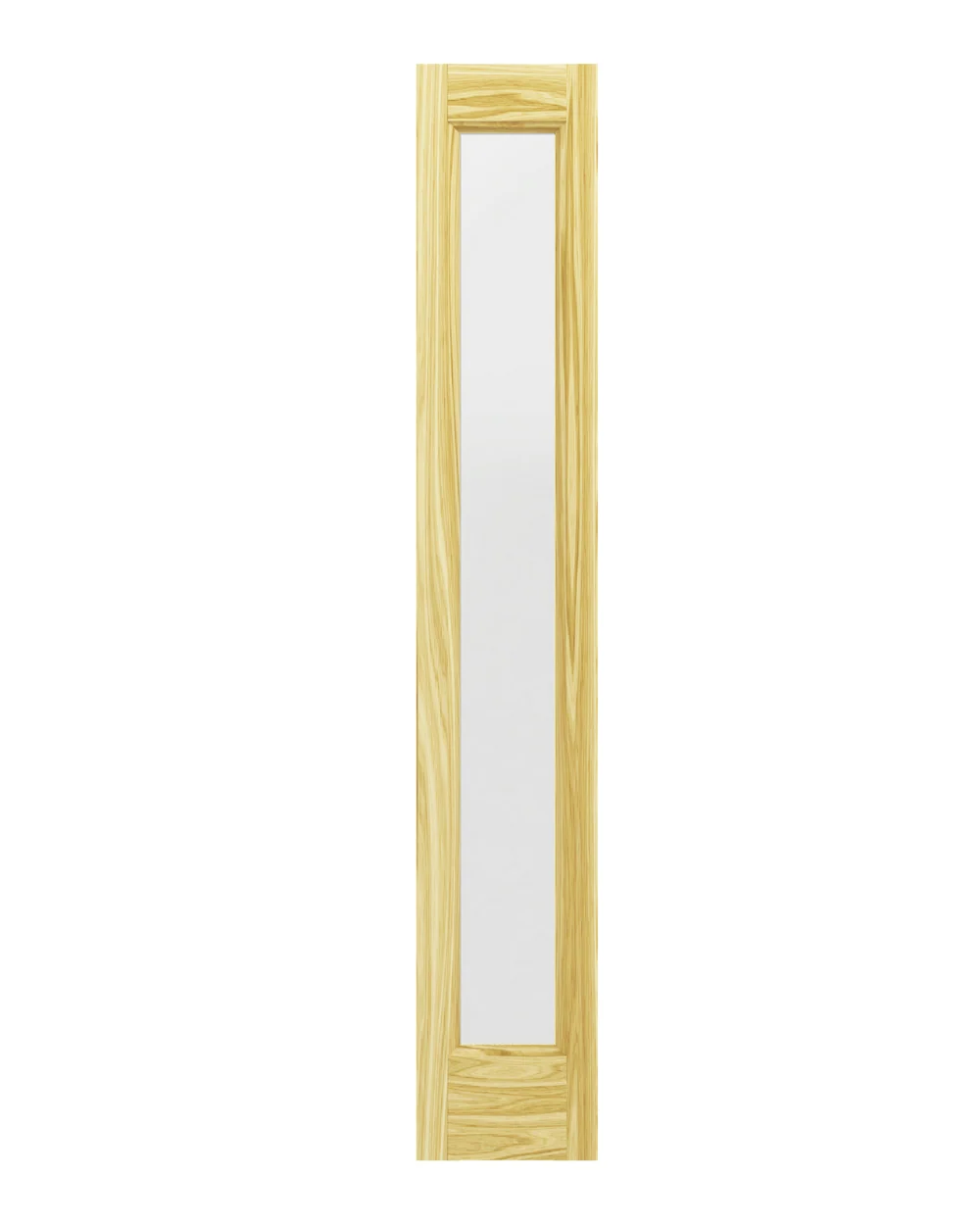 Full Lite Front Door Sidelite with Low E Glass