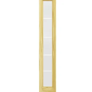 5 Lite Front Door Sidelite with Low E Glass
