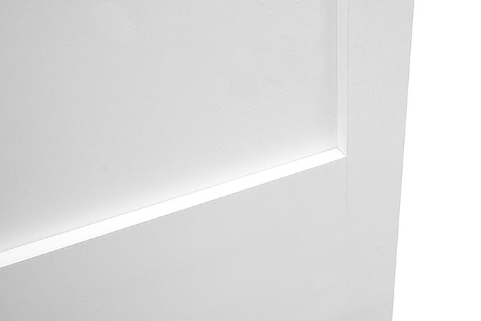 Single Panel Shaker Style Pine Wood Bifold Door (Primed) - Image 3