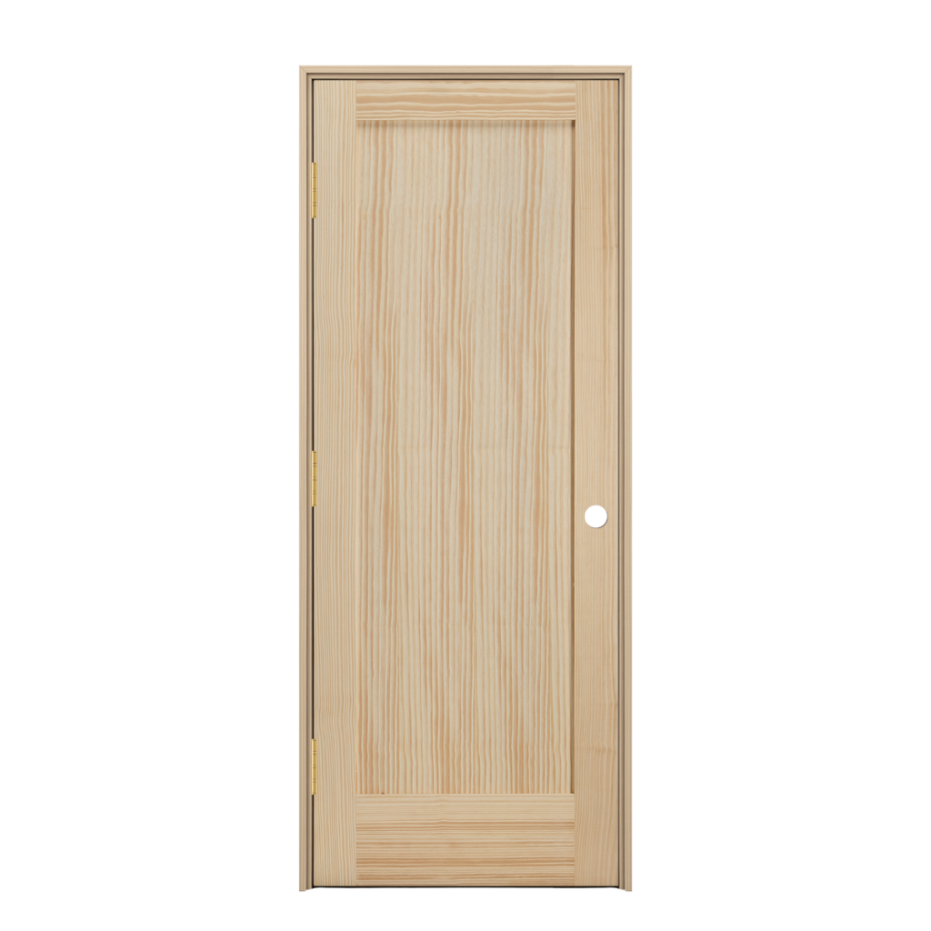 Prehung Single Panel Shaker Style Interior Door